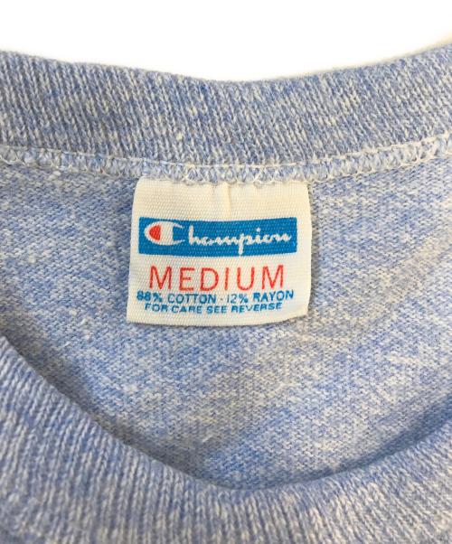 Champion（チャンピオン）Champion (チャンピオン) Tシャツ ブルー サイズ:Mの古着・服飾アイテム