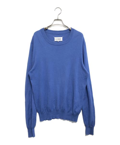 Maison Margiela（メゾンマルジェラ）Maison Margiela (メゾンマルジェラ) ニット ブルー サイズ:Mの古着・服飾アイテム
