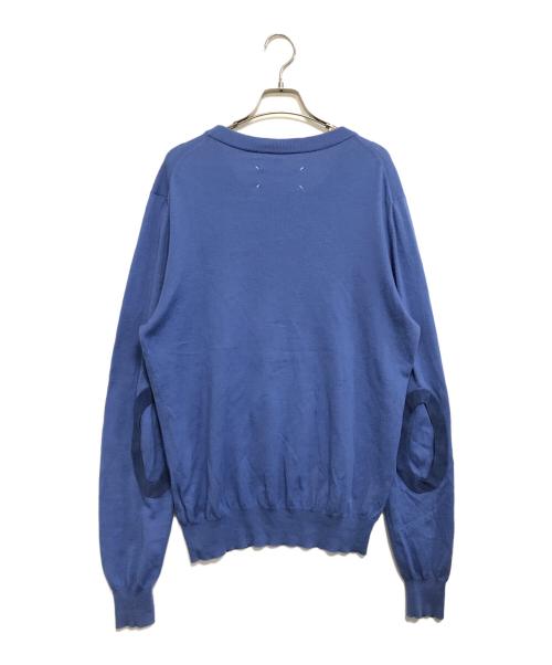 Maison Margiela（メゾンマルジェラ）Maison Margiela (メゾンマルジェラ) ニット ブルー サイズ:Mの古着・服飾アイテム