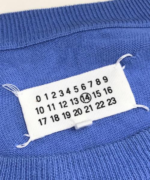 Maison Margiela（メゾンマルジェラ）Maison Margiela (メゾンマルジェラ) ニット ブルー サイズ:Mの古着・服飾アイテム