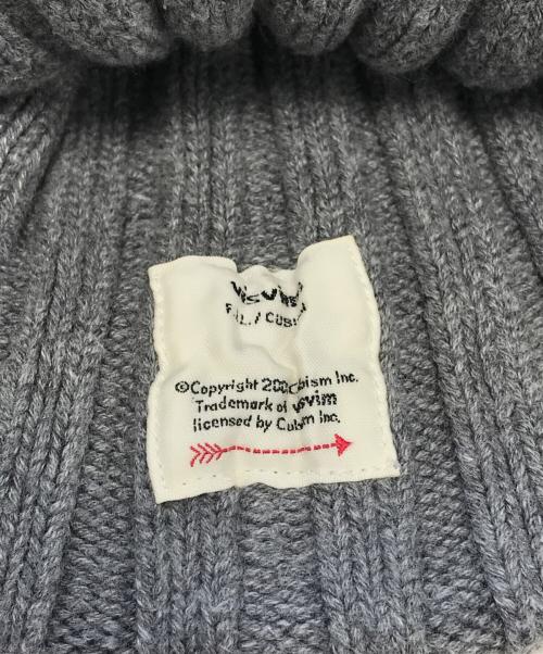 VISVIM（ビズビム）VISVIM (ビズビム) ニットキャップ グレー サイズ:FREEの古着・服飾アイテム
