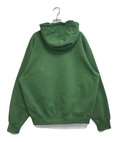 SUPREME（シュプリーム）SUPREME (シュプリーム) Small Box Hooded Sweatshirt グリーン サイズ:Mの古着・服飾アイテム
