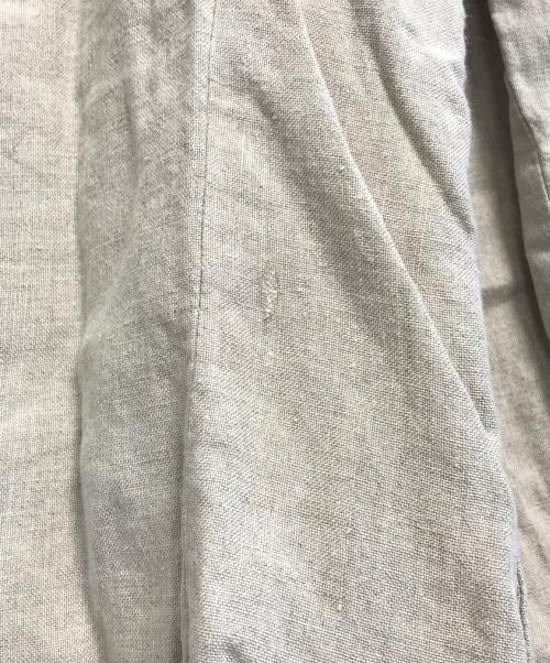 COMME des GARCONS HOMME PLUS（コムデギャルソンオムプリュス）COMME des GARCONS HOMME PLUS (コムデギャルソンオムプリュス) リネンテーラードジャケット ベージュ サイズ:Sの古着・服飾アイテム