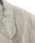 中古・古着 COMME des GARCONS HOMME PLUS (コムデギャルソンオムプリュス) リネンテーラードジャケット ベージュ サイズ:S：20000円