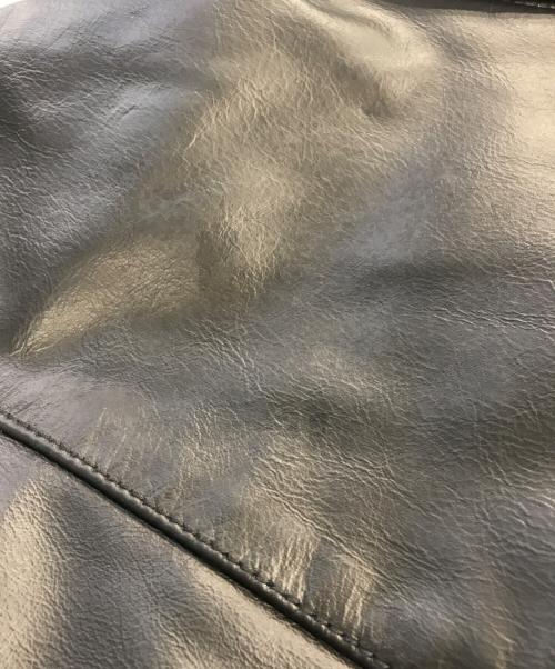 NUDIE JEANS（ヌーディー・ジーンズ）NUDIE JEANS (ヌーディー・ジーンズ) eddy leather jacket ブラック サイズ:Sの古着・服飾アイテム