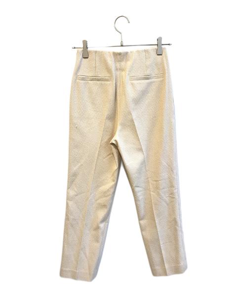 UNITED ARROWS TOKYO（ユナイテッドアローズトウキョウ）UNITED ARROWS TOKYO (ユナイテッドアローズトウキョウ) ライトツイード スリムパンツ ベージュ サイズ:36の古着・服飾アイテム