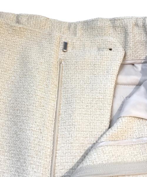 UNITED ARROWS TOKYO（ユナイテッドアローズトウキョウ）UNITED ARROWS TOKYO (ユナイテッドアローズトウキョウ) ライトツイード スリムパンツ ベージュ サイズ:36の古着・服飾アイテム