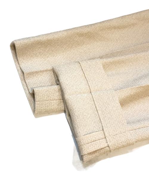 UNITED ARROWS TOKYO（ユナイテッドアローズトウキョウ）UNITED ARROWS TOKYO (ユナイテッドアローズトウキョウ) ライトツイード スリムパンツ ベージュ サイズ:36の古着・服飾アイテム