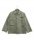 VINTAGE MILITARYヴィンテージ ミリタリー）の古着「US ARMY M-43HBTジャケット」｜カーキ