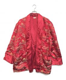 rising sun（ライジング サン）の古着「ガウンコート」｜レッド
