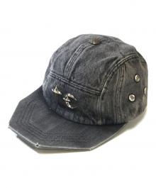 THUG CLUB（サグ クラブ）の古着「TC ARMY CAP」｜ブラック