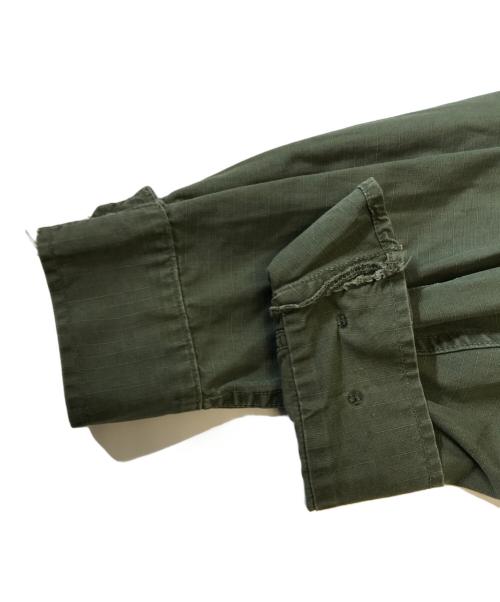 VINTAGE MILITARY（ヴィンテージ ミリタリー）VINTAGE MILITARY (ヴィンテージ ミリタリー) US ARMY ジャングルファティーグジャケット グリーン サイズ:MEDIUM-REGULARの古着・服飾アイテム