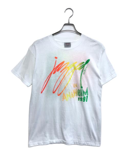 ONEITA（オニータ）ONEITA (オニータ) 90s PENNY CANDY(ペニーキャンディ)プリントTシャツ ホワイト サイズ:L(42-44)の古着・服飾アイテム