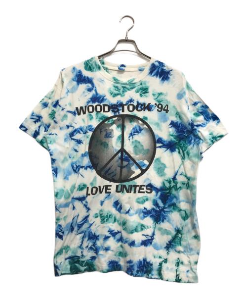 USED（ユーズド）USED (ユーズド) タイダイｔシャツ ブルー サイズ:SIZE Freeの古着・服飾アイテム