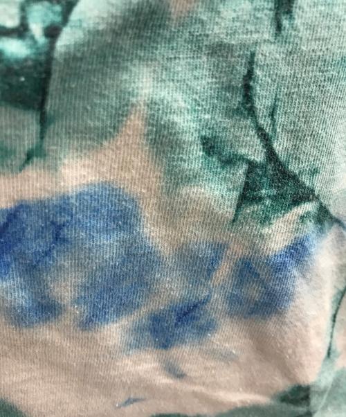 USED（ユーズド）USED (ユーズド) タイダイｔシャツ ブルー サイズ:SIZE Freeの古着・服飾アイテム