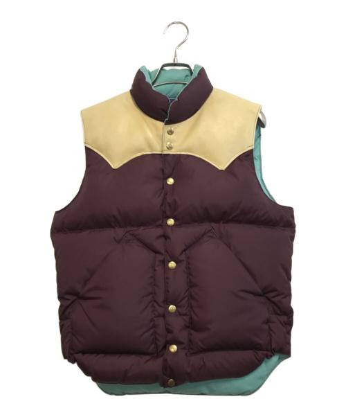 RockyMountainFeatherBed（ロッキーマウンテンフェザーベッド）RockyMountainFeatherBed (ロッキーマウンテンフェザーベッド) ダウンベスト ブラウン サイズ:36の古着・服飾アイテム