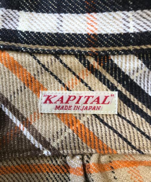 KAPITAL（キャピタル）KAPITAL (キャピタル) オペラスリーブコンポーザーシャツ ブラウン サイズ:1の古着・服飾アイテム