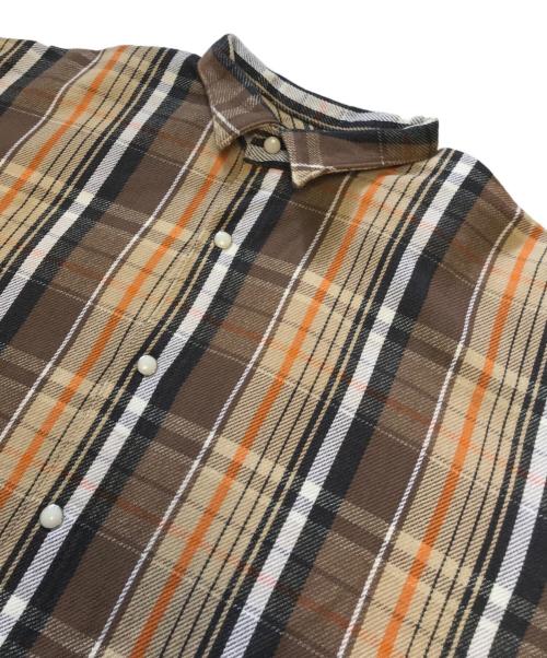 KAPITAL（キャピタル）KAPITAL (キャピタル) オペラスリーブコンポーザーシャツ ブラウン サイズ:1の古着・服飾アイテム