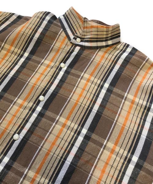 KAPITAL（キャピタル）KAPITAL (キャピタル) オペラスリーブコンポーザーシャツ ブラウン サイズ:1の古着・服飾アイテム