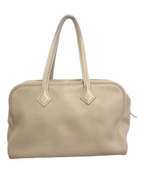 HERMES（エルメス）HERMES (エルメス) ハンドバッグ ベージュの古着・服飾アイテム