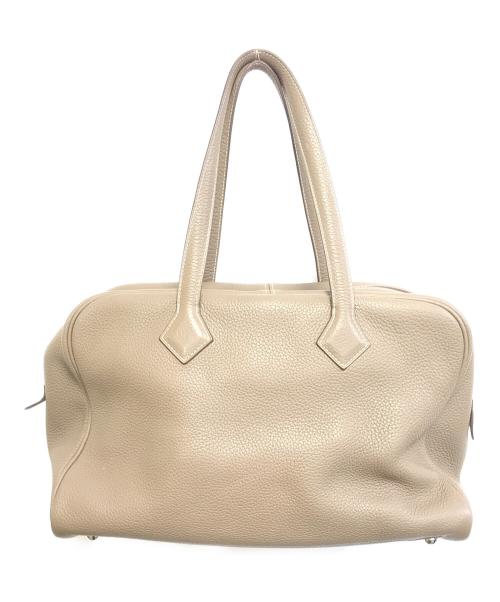 HERMES（エルメス）HERMES (エルメス) ハンドバッグ ベージュの古着・服飾アイテム