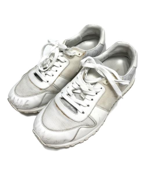 LOUIS VUITTON（ルイ ヴィトン）LOUIS VUITTON (ルイ ヴィトン) ローカットスニーカー ホワイト サイズ:SIZE 6の古着・服飾アイテム