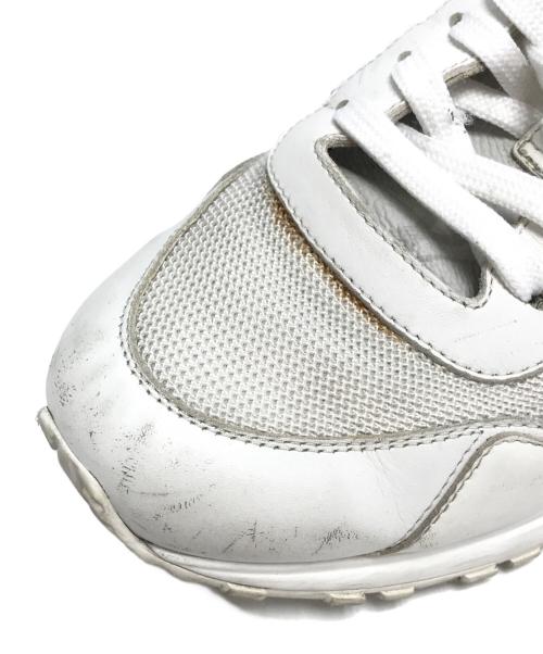 LOUIS VUITTON（ルイ ヴィトン）LOUIS VUITTON (ルイ ヴィトン) ローカットスニーカー ホワイト サイズ:SIZE 6の古着・服飾アイテム