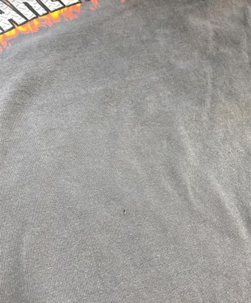 HARLEY-DAVIDSON（ハーレーダビッドソン）HARLEY-DAVIDSON (ハーレーダビッドソン) 袖プリントロングスリーブTシャツ グレー サイズ:Lの古着・服飾アイテム