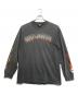 HARLEY-DAVIDSON（ハーレーダビッドソン）の古着「袖プリントロングスリーブTシャツ」｜グレー