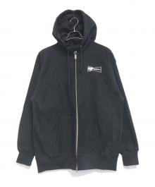 VERDY×Central Cee（ヴェルディ×セントラルシー）の古着「Zip-up Hoodie」｜ブラック