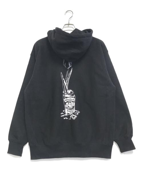 VERDY（ヴェルディ）VERDY (ヴェルディ) Central Cee (セントラルシー) Zip-up Hoodie ブラック サイズ:XL　　　の古着・服飾アイテム