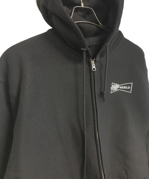 VERDY（ヴェルディ）VERDY (ヴェルディ) Central Cee (セントラルシー) Zip-up Hoodie ブラック サイズ:XL　　　の古着・服飾アイテム