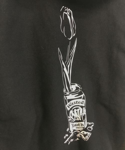 VERDY（ヴェルディ）VERDY (ヴェルディ) Central Cee (セントラルシー) Zip-up Hoodie ブラック サイズ:XL　　　の古着・服飾アイテム