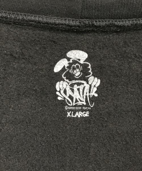 VERDY（ヴェルディ）VERDY (ヴェルディ) Central Cee (セントラルシー) Zip-up Hoodie ブラック サイズ:XL　　　の古着・服飾アイテム