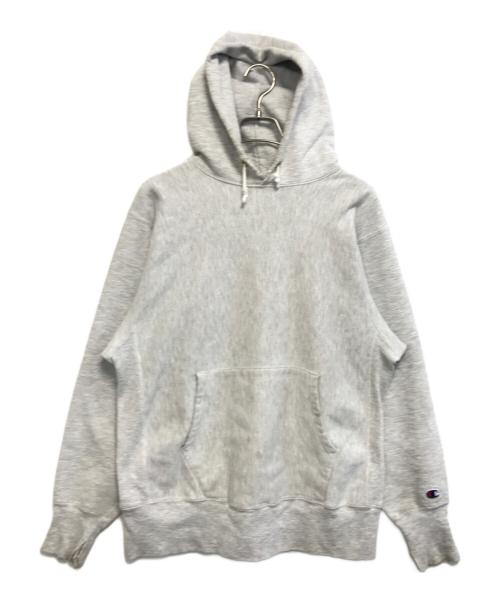 Champion（チャンピオン）Champion (チャンピオン) リバースウィーブパーカー グレー サイズ:LARGEの古着・服飾アイテム