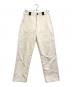 MAN-TLE（マントル）の古着「ヘビーウェイトコットンパンツ」｜アイボリー