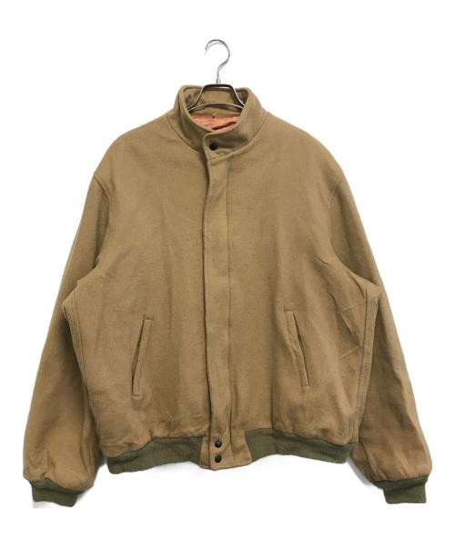 english squire（イングリッシュスクエア）english squire (イングリッシュスクエア) スタンドカラージャケット ベージュ サイズ:Lの古着・服飾アイテム