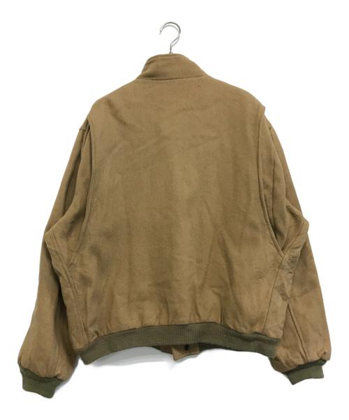 english squire（イングリッシュスクエア）english squire (イングリッシュスクエア) スタンドカラージャケット ベージュ サイズ:Lの古着・服飾アイテム
