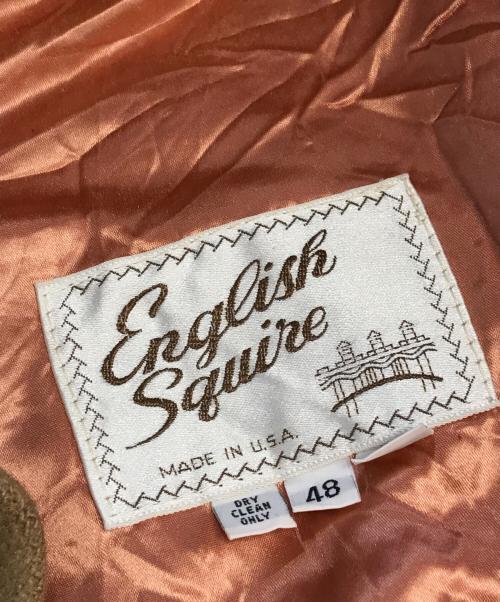 english squire（イングリッシュスクエア）english squire (イングリッシュスクエア) スタンドカラージャケット ベージュ サイズ:Lの古着・服飾アイテム