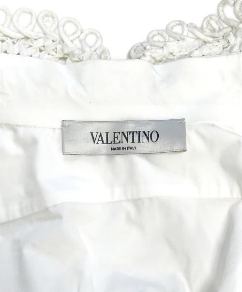 VALENTINO（ヴァレンティノ）VALENTINO (ヴァレンティノ) シャツ ホワイト サイズ:38の古着・服飾アイテム