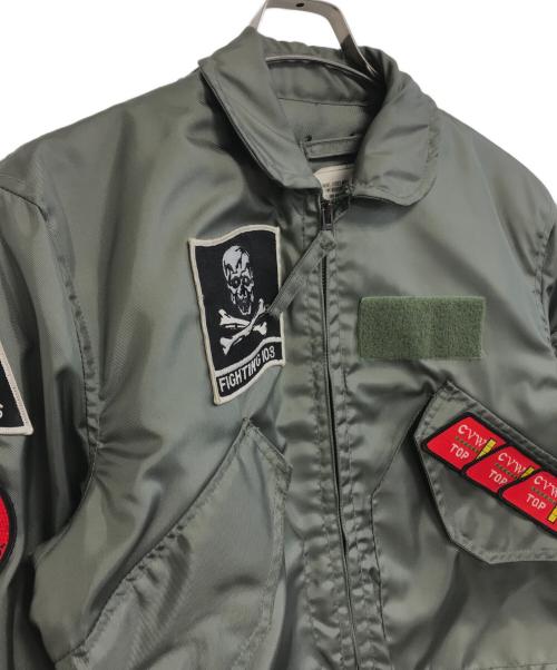 VINTAGE MILITARY（ヴィンテージ ミリタリー）VINTAGE MILITARY (ヴィンテージ ミリタリー) US ARMY CWU-36Pフライトジャケット オリーブ サイズ:SMALL(34-36)の古着・服飾アイテム