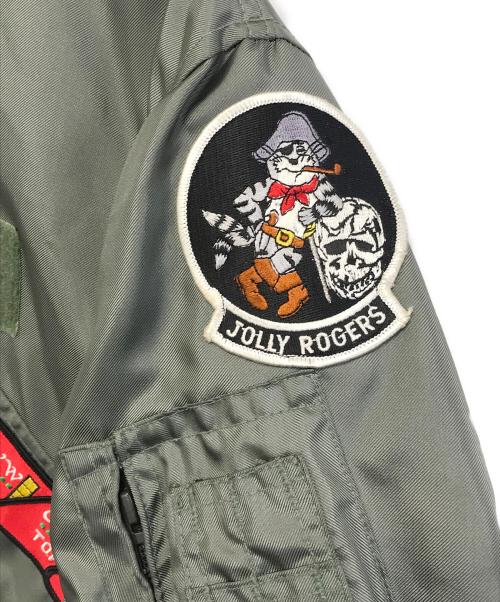 VINTAGE MILITARY（ヴィンテージ ミリタリー）VINTAGE MILITARY (ヴィンテージ ミリタリー) US ARMY CWU-36Pフライトジャケット オリーブ サイズ:SMALL(34-36)の古着・服飾アイテム