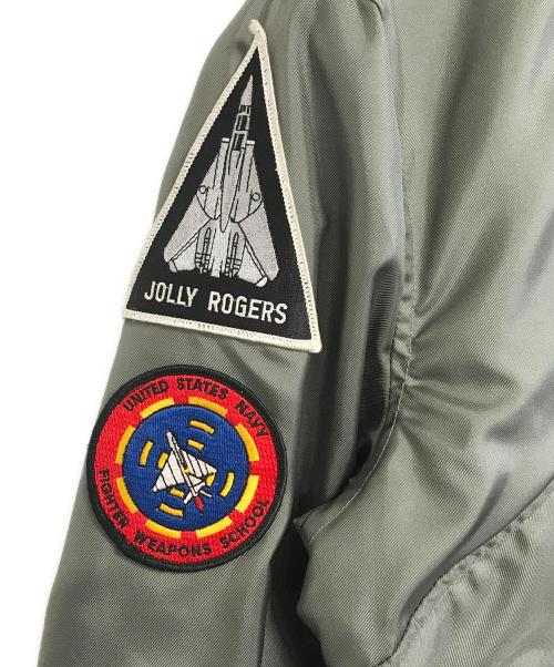 VINTAGE MILITARY（ヴィンテージ ミリタリー）VINTAGE MILITARY (ヴィンテージ ミリタリー) US ARMY CWU-36Pフライトジャケット オリーブ サイズ:SMALL(34-36)の古着・服飾アイテム