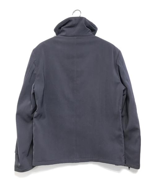 EMPORIO ARMANI（エンポリオ アルマーニ）EMPORIO ARMANI (エンポリオアルマーニ) スタンドカラージャケット ネイビー サイズ:50の古着・服飾アイテム