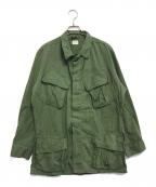VINTAGE MILITARYヴィンテージ ミリタリー）の古着「US ARMY ジャングルファティーグジャケット」｜カーキ