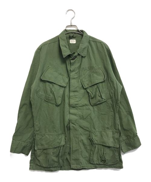 VINTAGE MILITARY（ヴィンテージ ミリタリー）VINTAGE MILITARY (ヴィンテージ ミリタリー) US ARMY ジャングルファティーグジャケット カーキ サイズ:MEDIUM-REGULARの古着・服飾アイテム