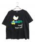 バンドTシャツ（バンドTシャツ）の古着「90s WOODSTOCK(ウッドストック) バンドTシャツ」｜ブラック