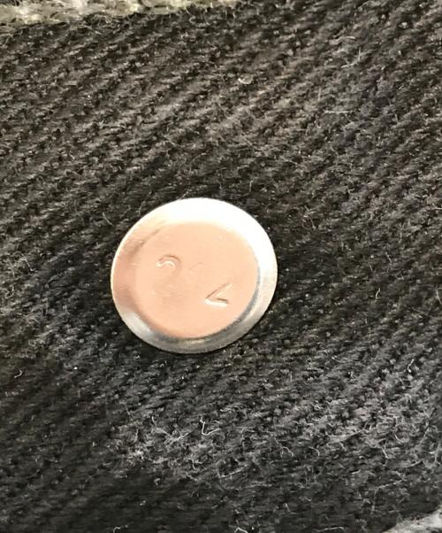 LEVI'S（リーバイス）LEVI'S (リーバイス) 550後染めブラックデニム ブラック サイズ:W34 L30の古着・服飾アイテム