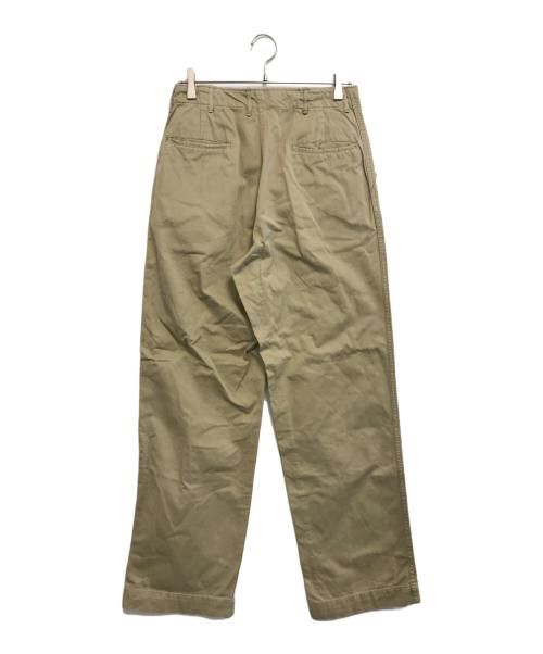 VINTAGE MILITARY（ヴィンテージ ミリタリー）VINTAGE MILITARY (ヴィンテージ ミリタリー) US ARMY 45カーキチノパン ベージュ サイズ:W32×L33の古着・服飾アイテム