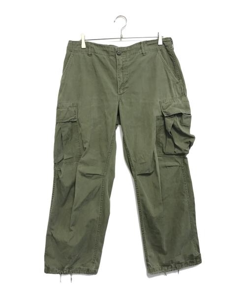 VINTAGE MILITARY（ヴィンテージ ミリタリー）VINTAGE MILITARY (ヴィンテージ ミリタリー) US ARMY ジャングルファティーグパンツ カーキ サイズ: M-SHORTの古着・服飾アイテム